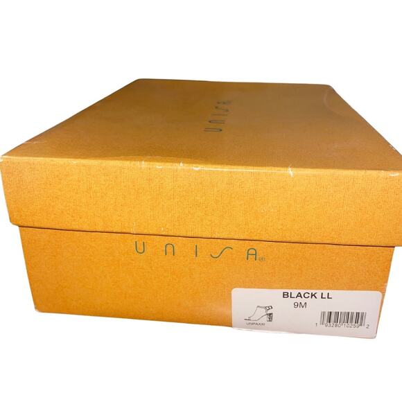 UNISA Womens Open Toe Heel Shoes Block Mule Size 9 Shootie - Picture 6 of 6